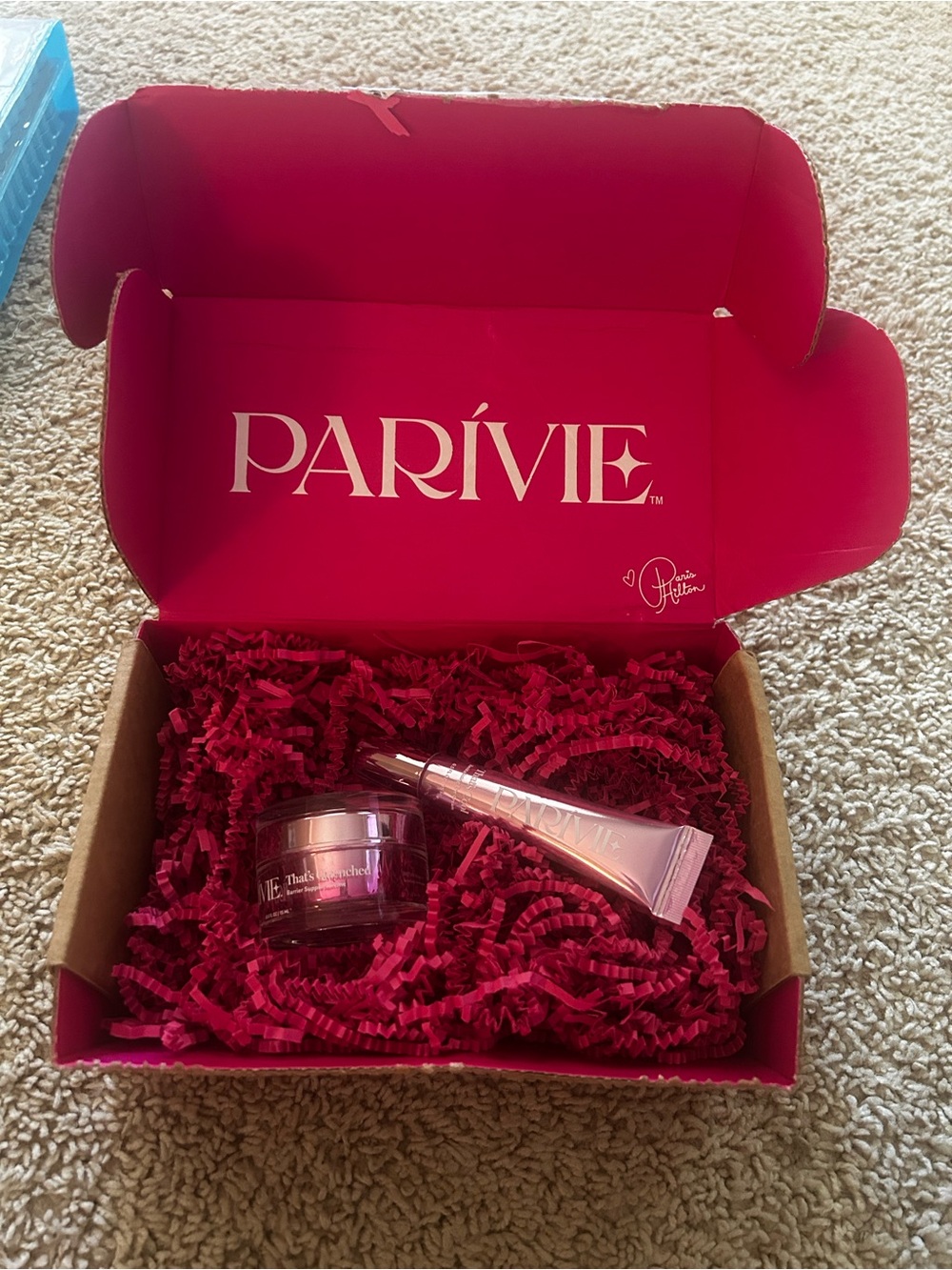 Parivie That's Cool Quinoa Peptide Eye Cream +  Quenched Mini